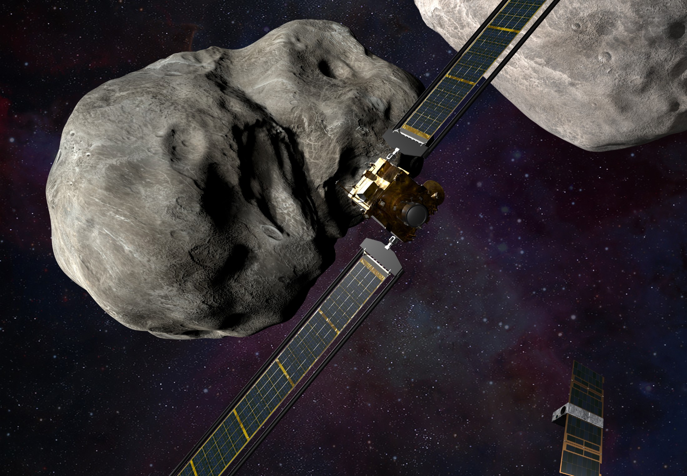 LIVE: Självmordssond sätter kurs mot asteroidkollision