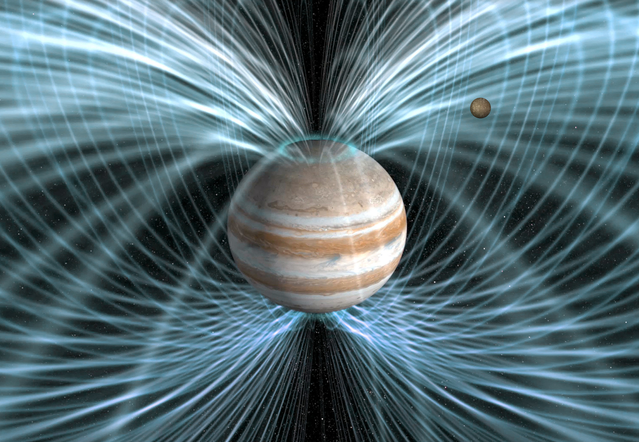 Manupiter Jupiter Planet Måner Jupiter Høj Opløsning Infografik Om