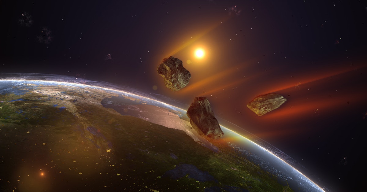 70 % of meteorites on Earth are from three asteroid families ...