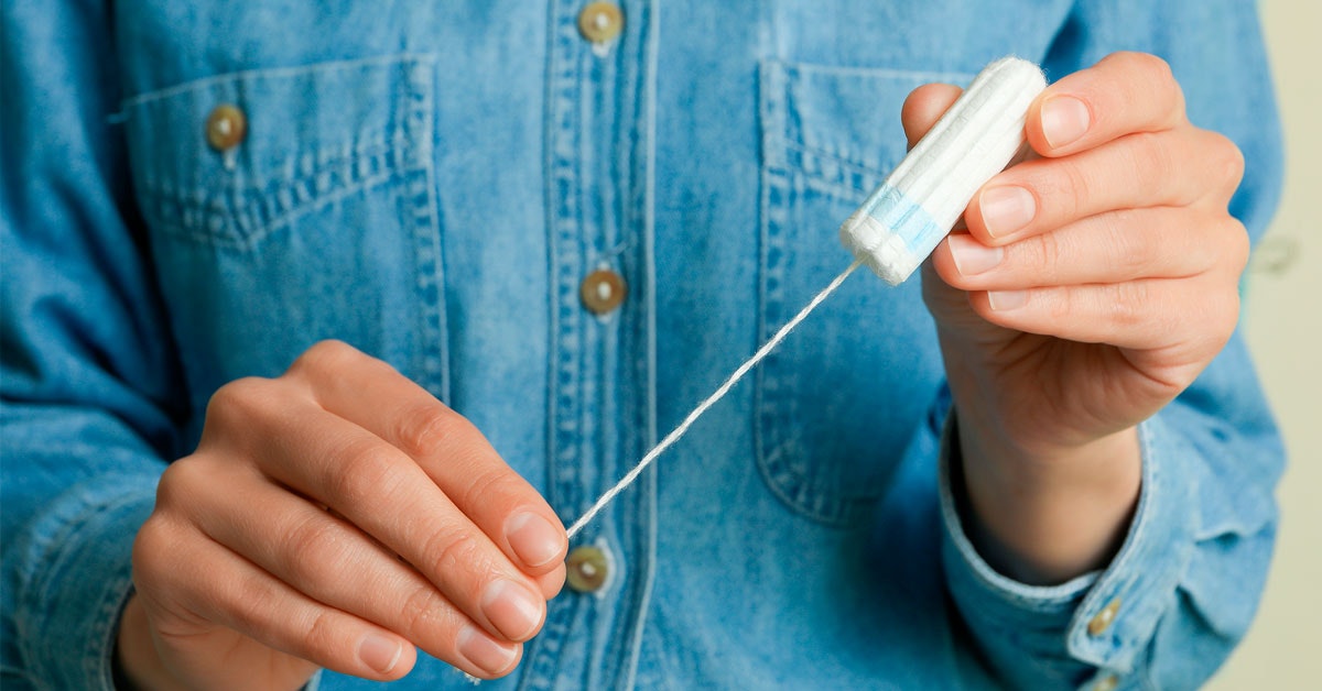Tampons kunnen giftige metalen bevatten