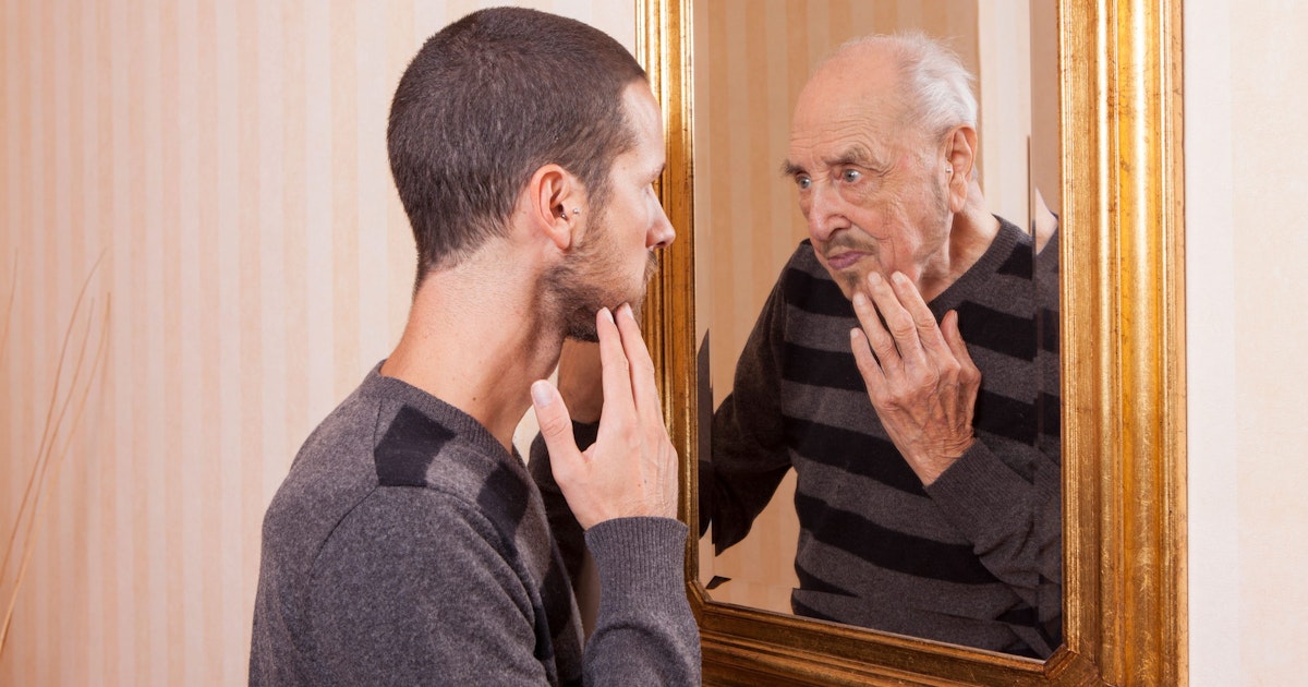 We become more reasonable by seeing ourselves as older