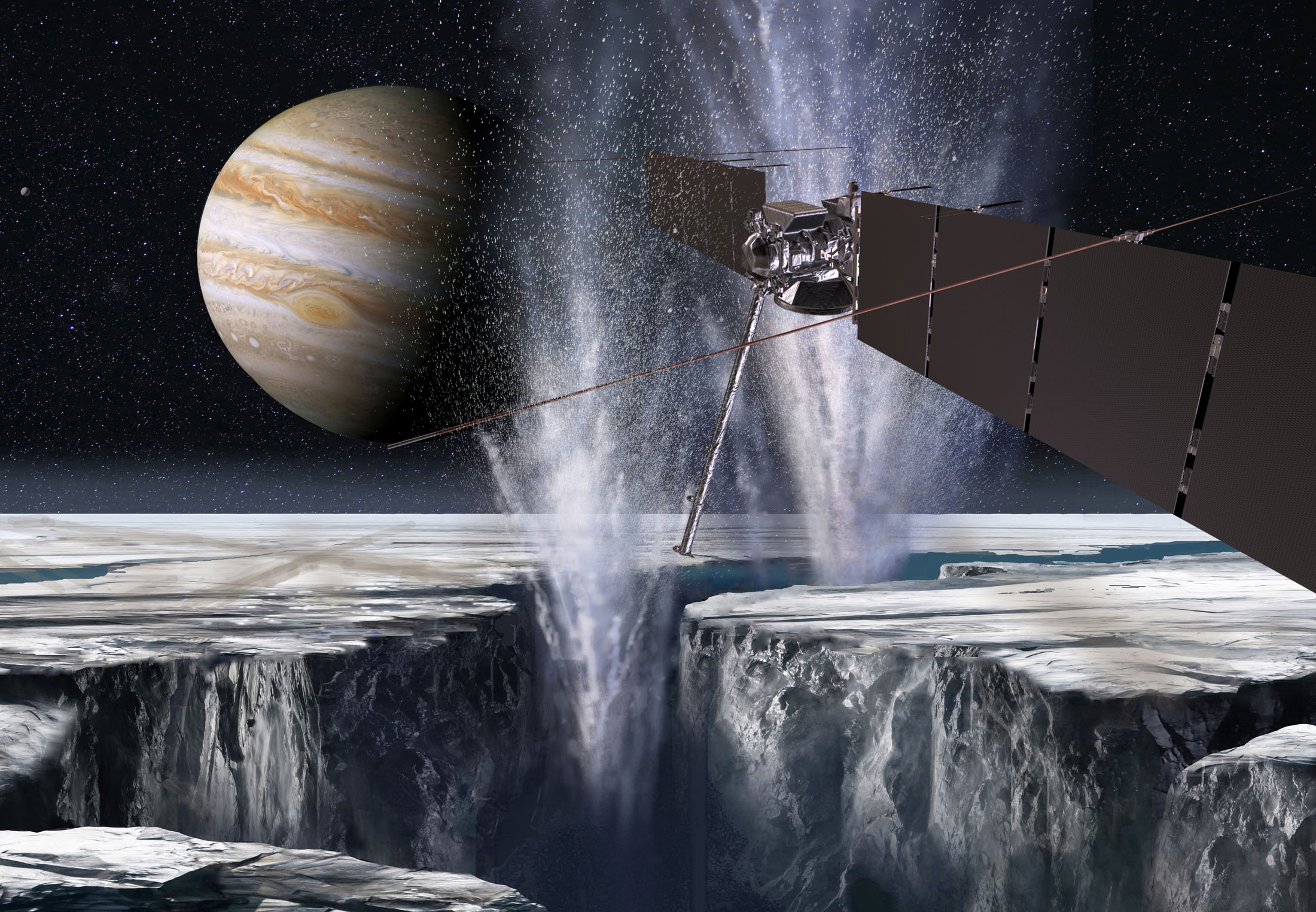 Europa Clipper to search for life on Jupiter's icy moon |  scienceillustrated.com