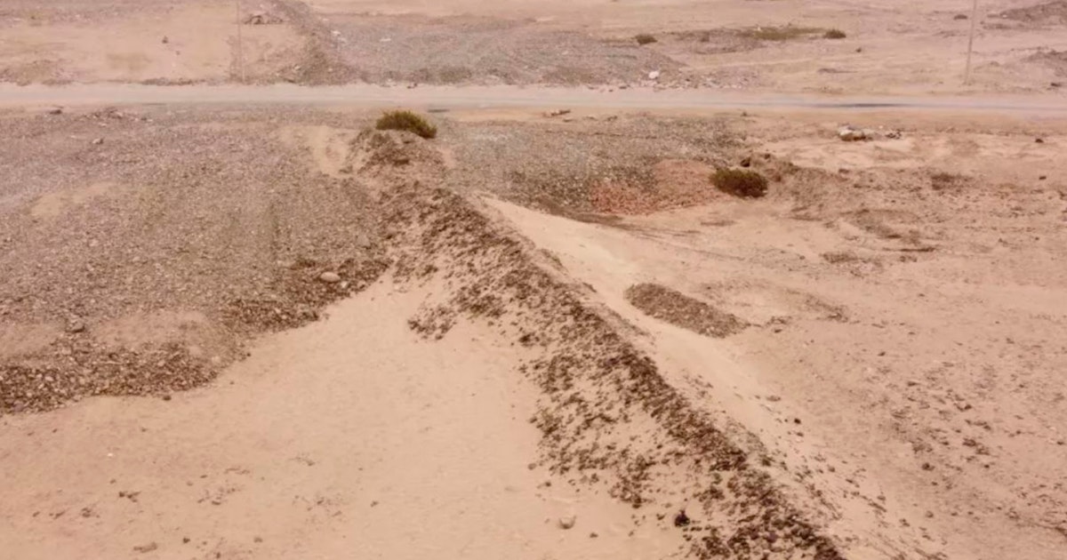 A new theory is that a 1,000-year-old wall in Peru was intended A new theory is that a 1,000-year-old wall in Peru was intended