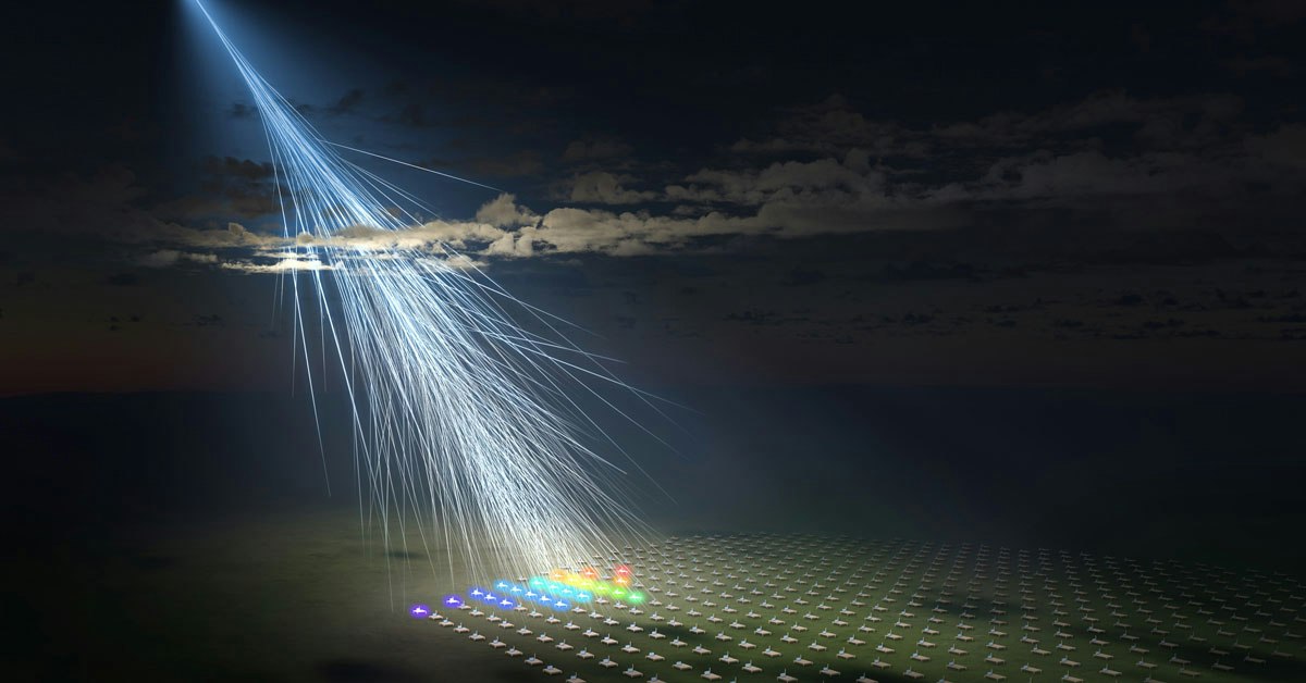 Extremt energirik kosmisk strålning har träffat jorden | illvet.se