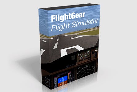 BOX-FlightGear-Flight-Simulator FlightGear Flight Simulator - lær at flyve fra din pc
