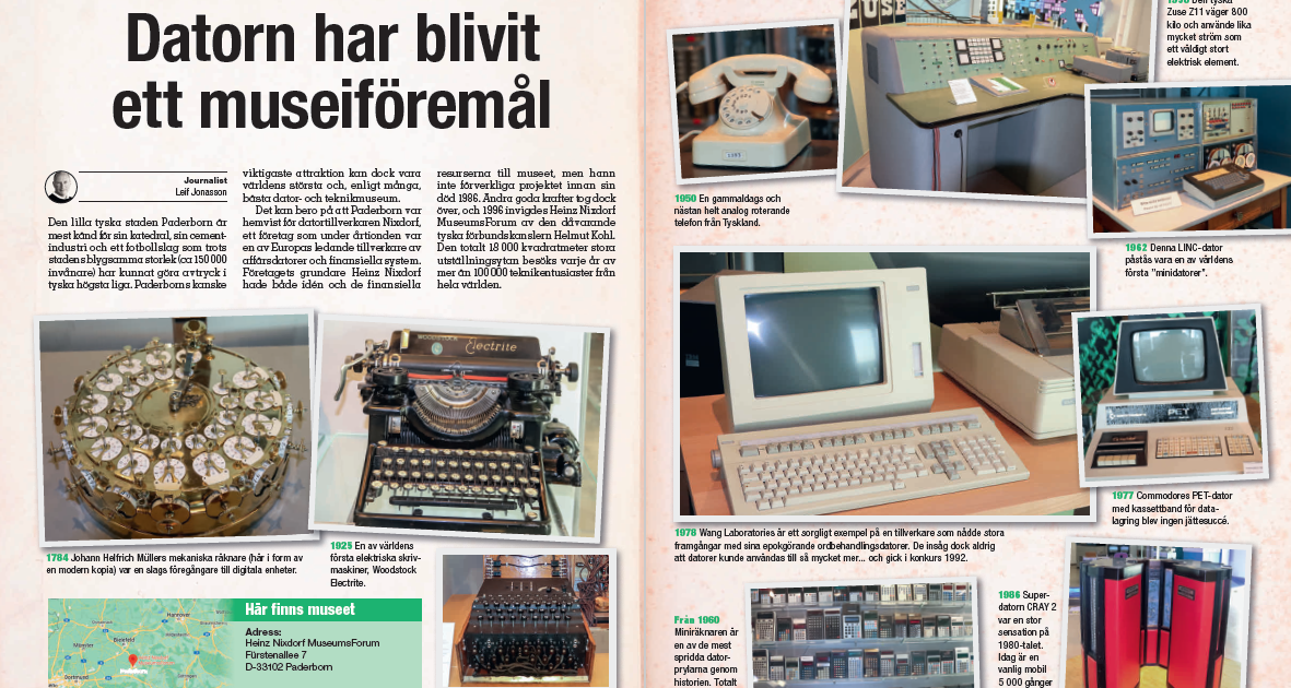 Datorn har blivit ett museiföremål | pctidningen.se