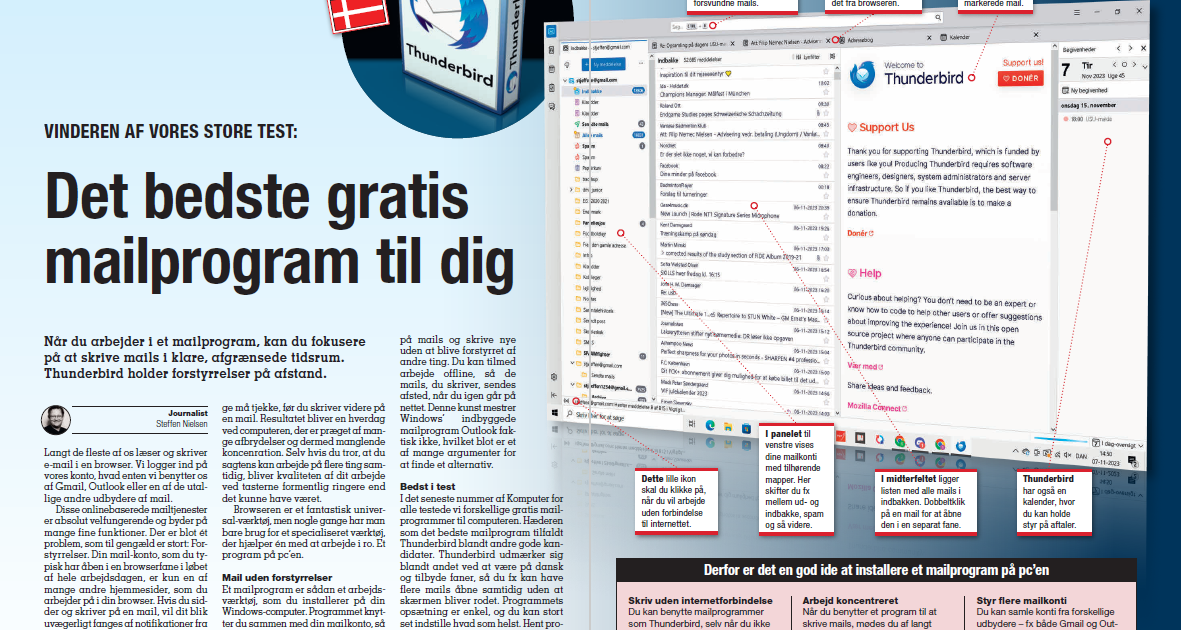 Det bedste gratis mailprogram til dig | komputer.dk
