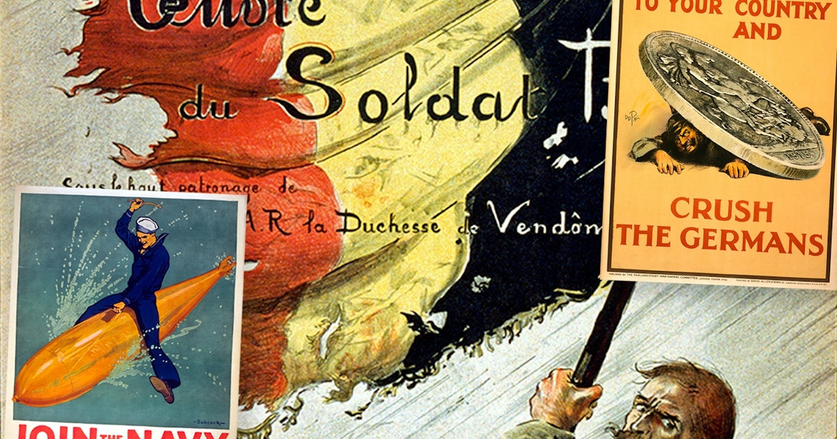 F rsta V rldskrigets Propagandaaffischer Popularhistoria se f-rsta-v-rldskrigets-propagandaaffischer-popularhistoria-se