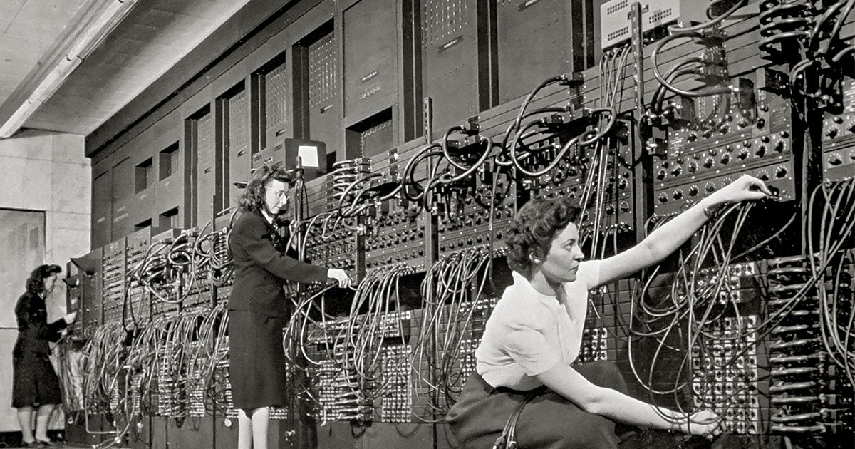 Eniac Code Pionjärdatorn ENIAC – kvinnorna i skuggan av succén | popularhistoria.se