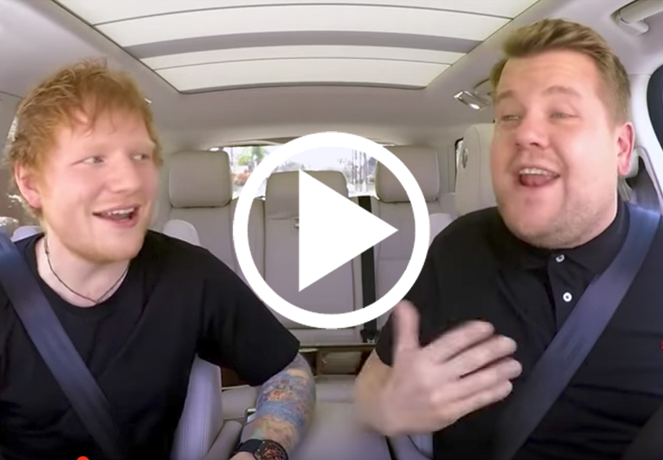 Ed Sheeran | Ed Sheeran Afslører Nye (skjulte) Talenter I Carpool ...