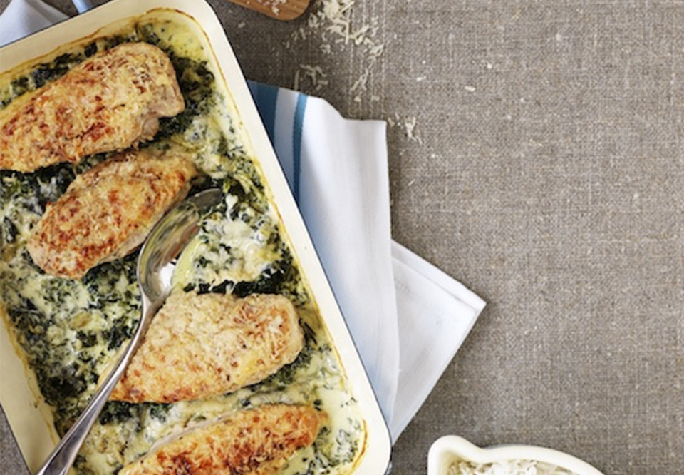 Kylling Opskrift på gratineret kylling med parmesan woman.dk