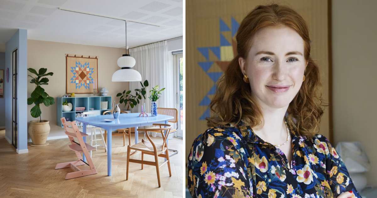 Mette har indrettet familiens hjem med kreativt genbrug: "Når jeg ...